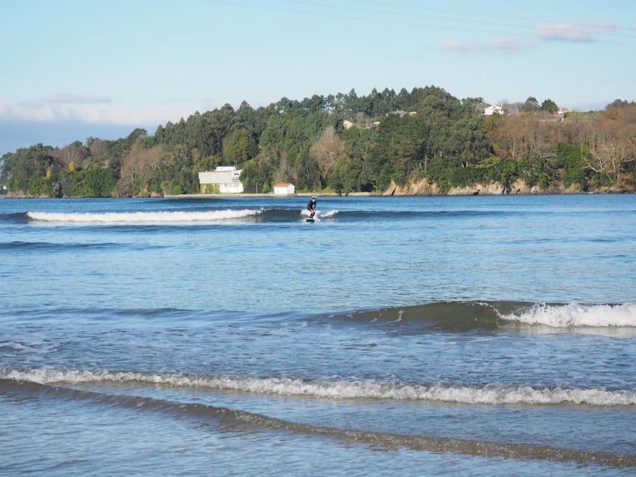 O Pedrido Beach House Bergondo エクステリア 写真